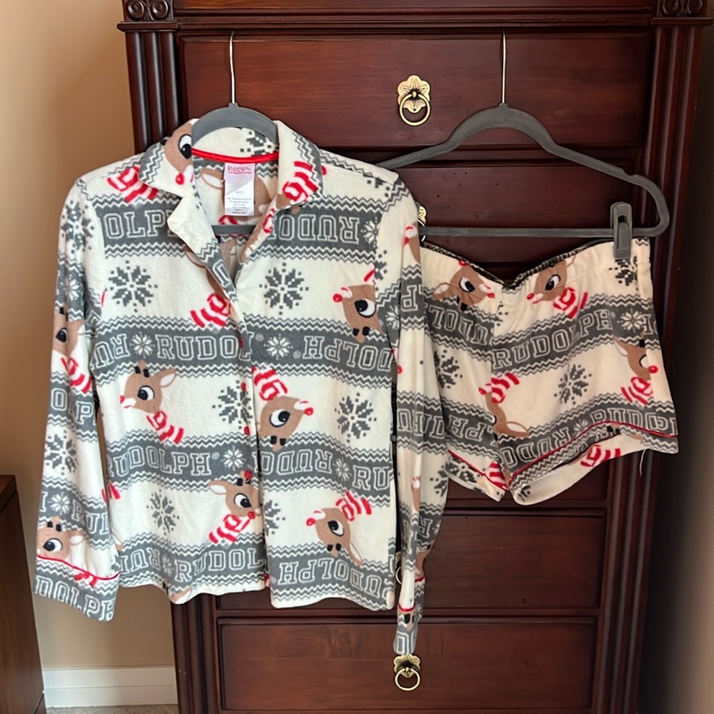 Rudolph the Red Nosed Reindeer Pajama Set